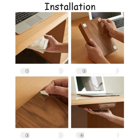 attachable hidden desk drawers