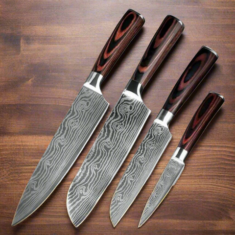 Japanese Chef Knives | Wood Handle