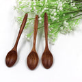 solid wood small spoons