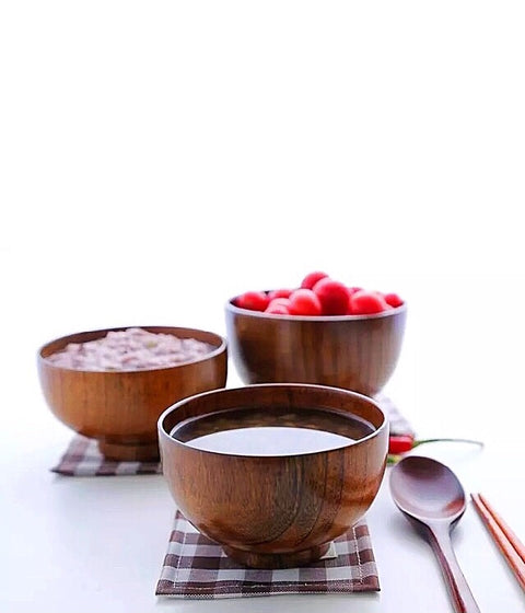 wood bowls unique natural eco friendly tableware