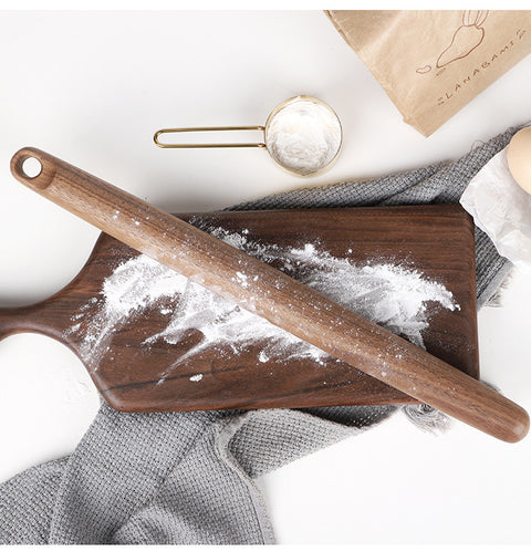 Hardwood luxury black walnut rolling pins