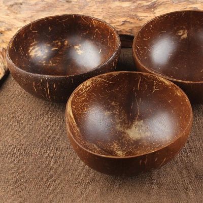 Bowls made out of coconut shell