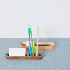 small wood organisers for desks 