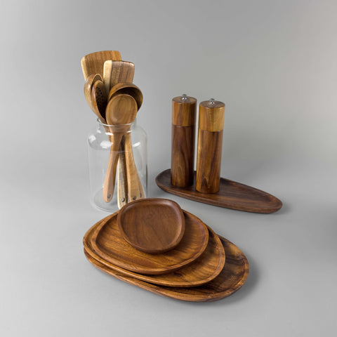 Luxury wooden kitchen accessories sets