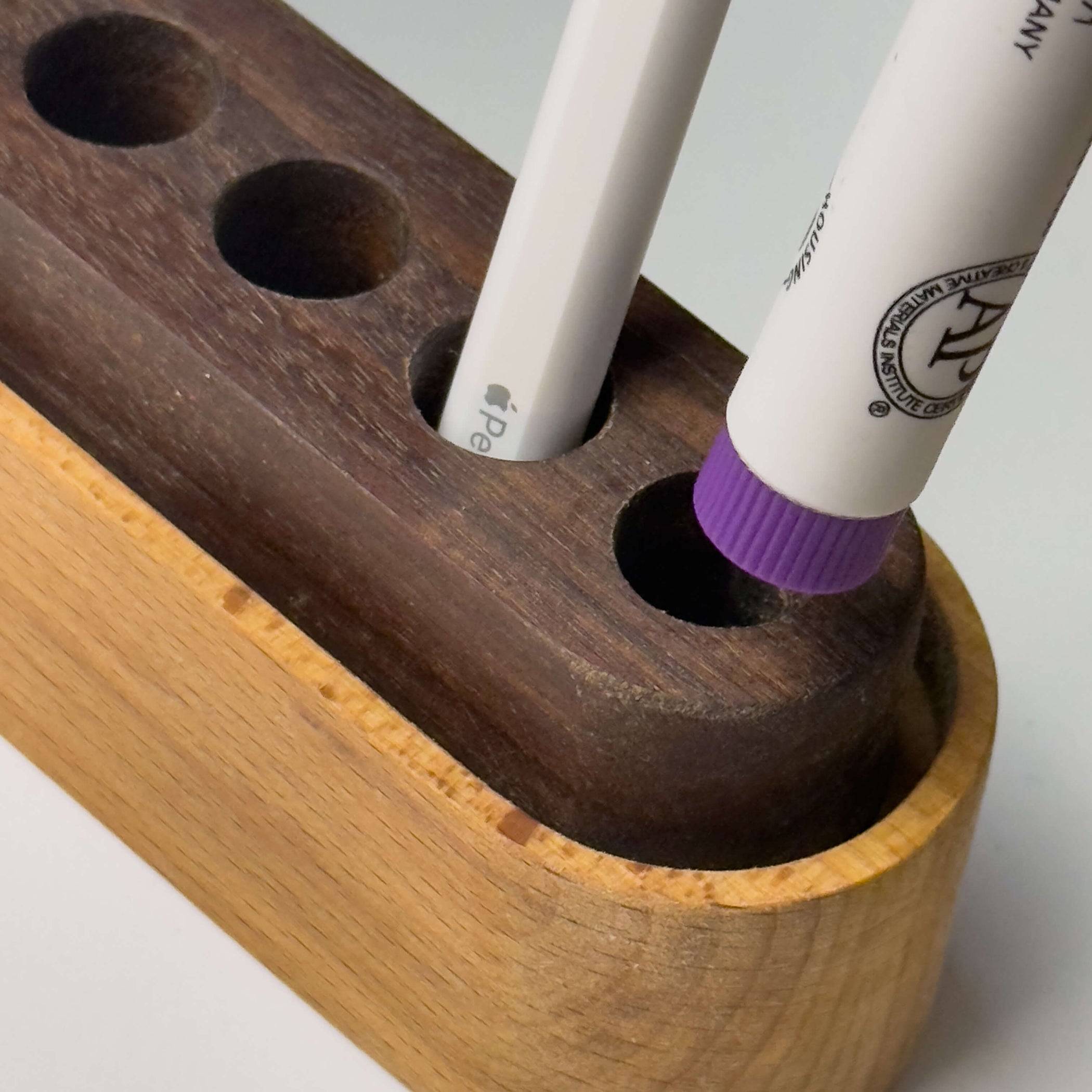 Task Blocks. Amazon The Task Block | Dual-Layer Wooden Desk Organiser | Black Walnut ...