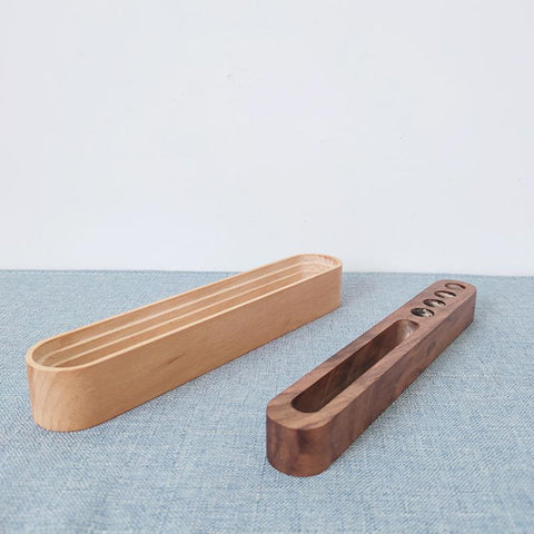 double-layer wooden organizers