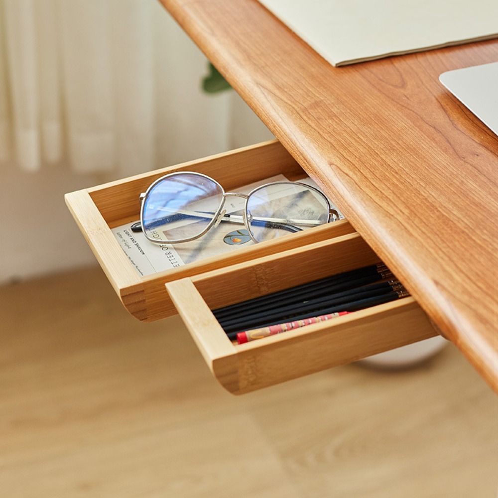 wooden desk organizer drawers