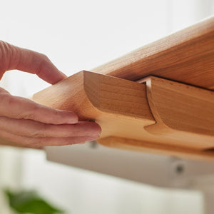 wooden desk organizer drawers