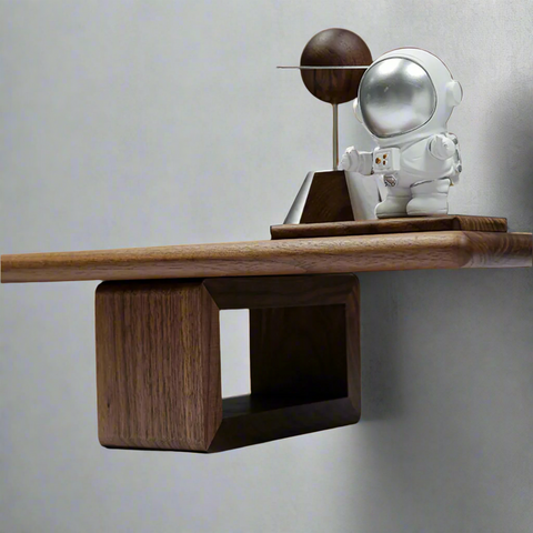ModRise Black Walnut Monitor Stand