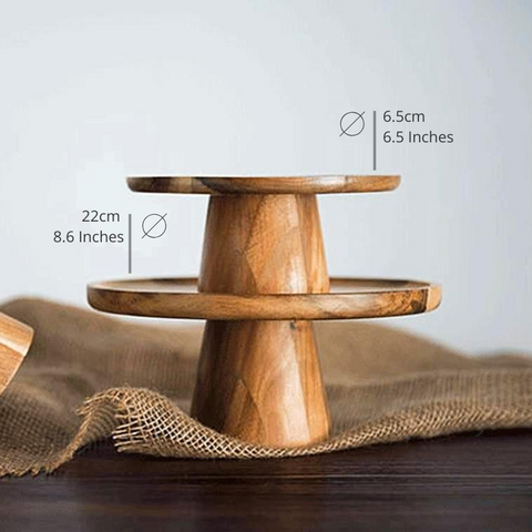 Wondrwood Farmhouse Cake Stand | Size Dimensions