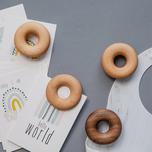 Wood Donuts | Food-Bag Sealing Clips