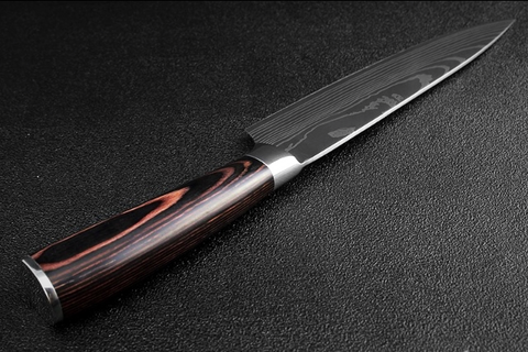 Samurai Slice - Damascus Steel Kitchen Knives