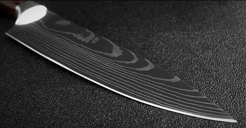 Samurai Slice - Damascus Steel Kitchen Knives