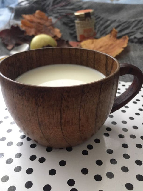 Wooden coffee cups