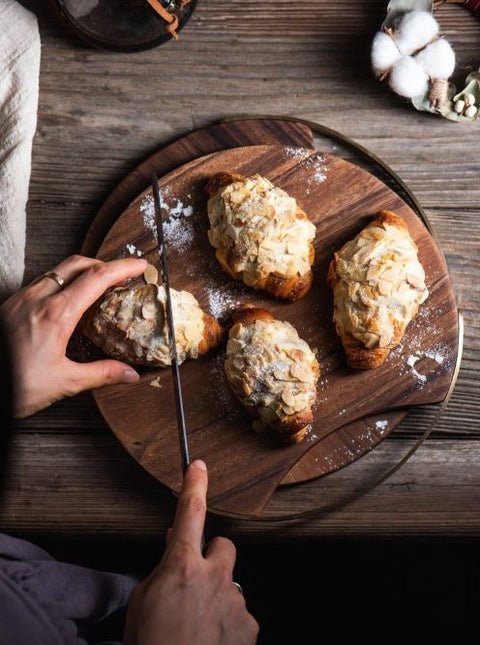 round wooden cutting boards