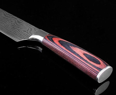 Samurai Slice - Damascus Steel Kitchen Knives