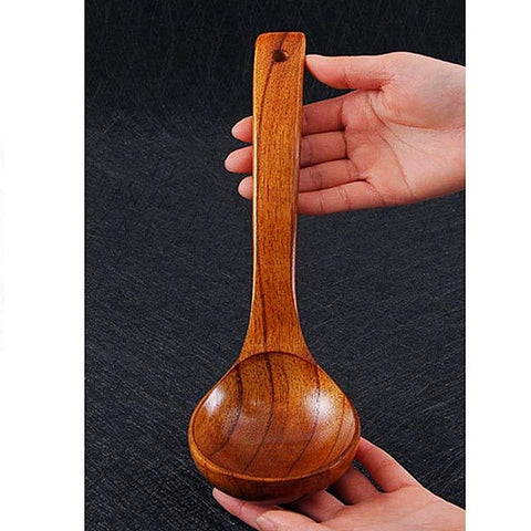 Small Fig Wood Ladle